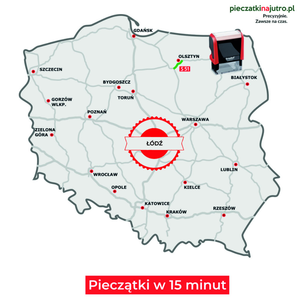 Pieczątki Łódź