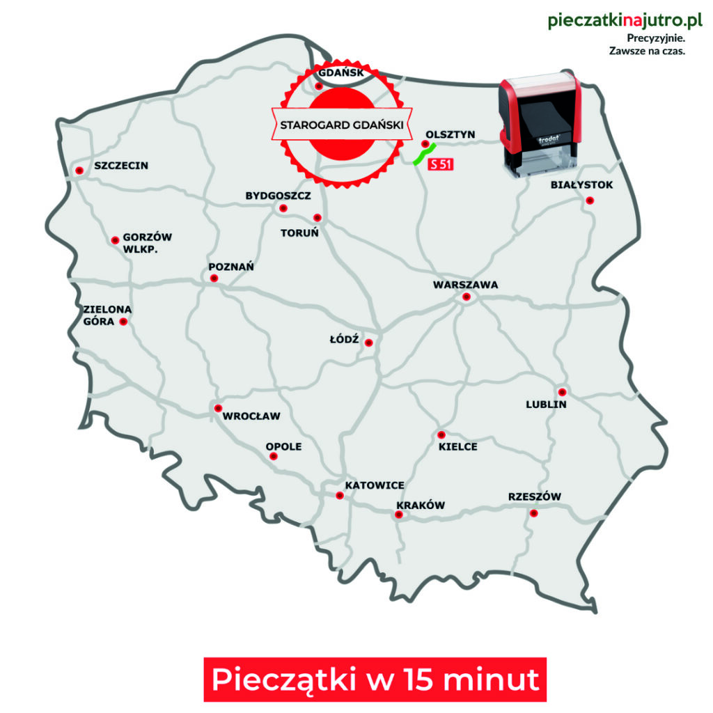 Pieczątki Starogard Gdański