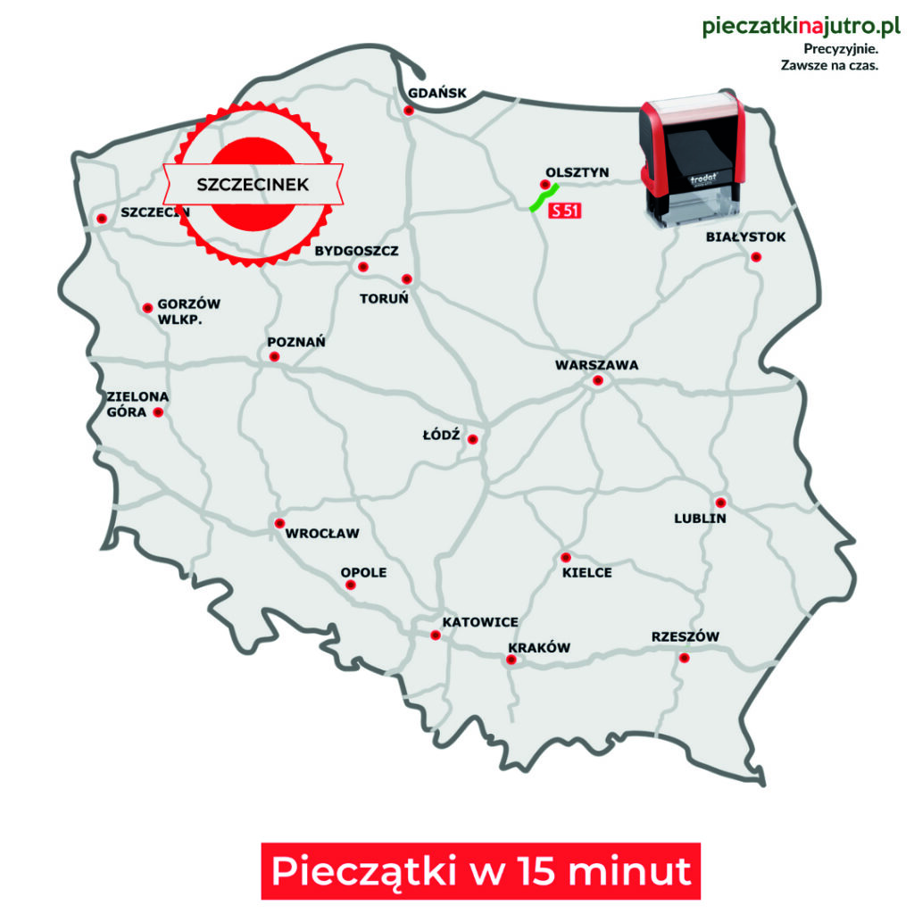 Pieczątki Szczecinek